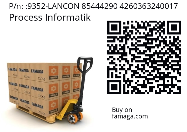   Process Informatik 9352-LANCON 85444290 4260363240017