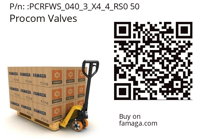  Procom Valves PCRFWS_040_3_X4_4_RS0 50