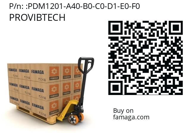  PDM1201-A40-B0-C0-D1-E0-F0 PROVIBTECH PDM1201-A40-B0-C0-D1-E0-F0