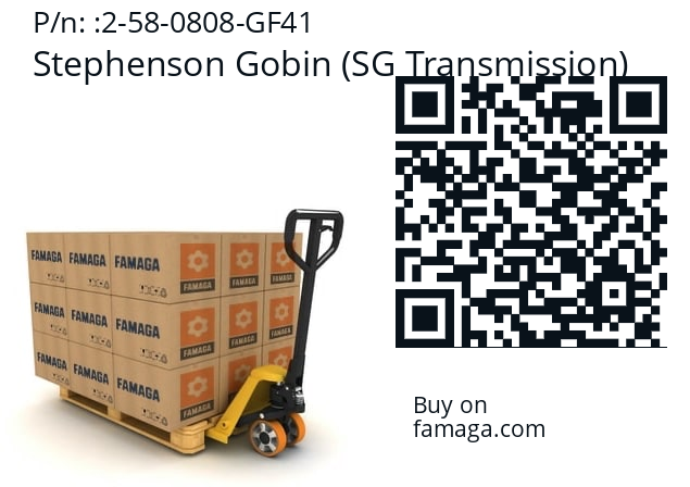   Stephenson Gobin (SG Transmission) 2-58-0808-GF41