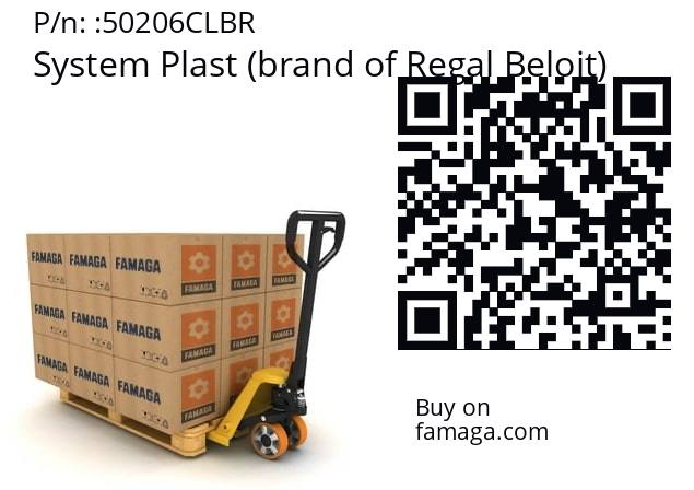   System Plast (brand of Regal Beloit) 50206CLBR