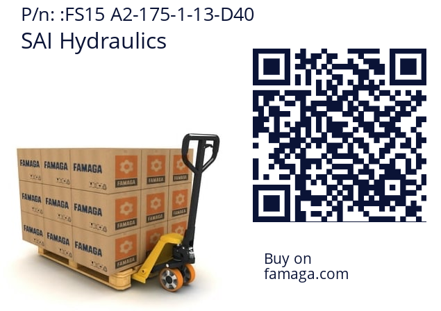   SAI Hydraulics FS15 A2-175-1-13-D40