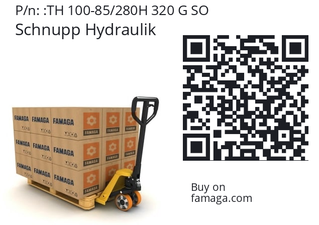   Schnupp Hydraulik TH 100-85/280H 320 G SO