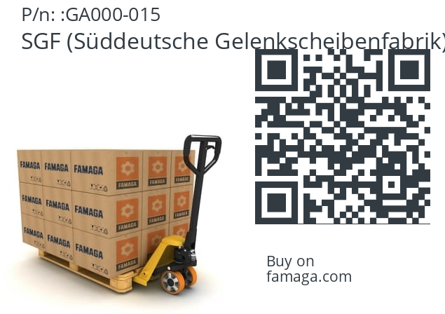   SGF (Süddeutsche Gelenkscheibenfabrik) GA000-015