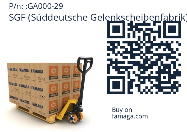   SGF (Süddeutsche Gelenkscheibenfabrik) GA000-29
