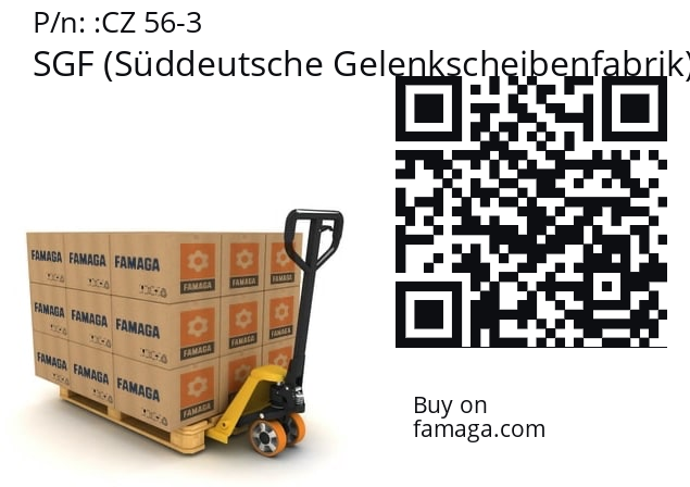   SGF (Süddeutsche Gelenkscheibenfabrik) CZ 56-3