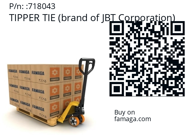   TIPPER TIE (brand of JBT Corporation) 718043