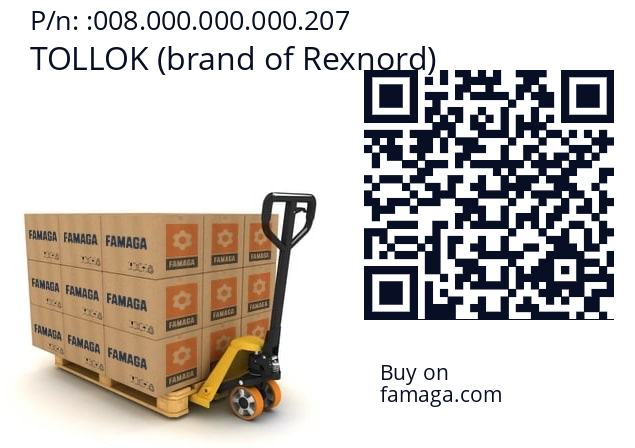   TOLLOK (brand of Rexnord) 008.000.000.000.207