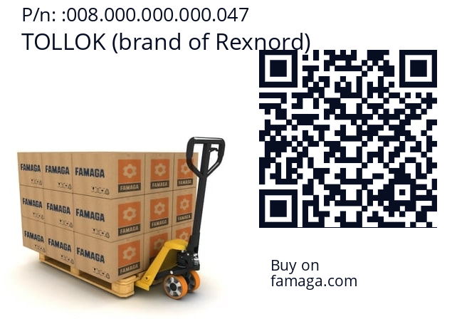   TOLLOK (brand of Rexnord) 008.000.000.000.047