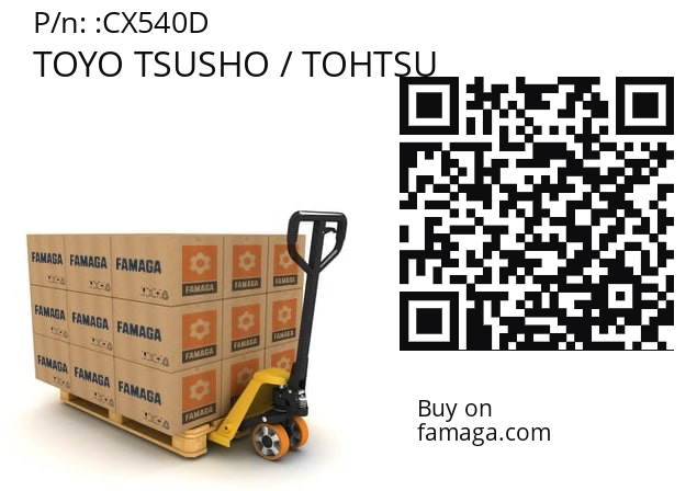   TOYO TSUSHO / TOHTSU CX540D