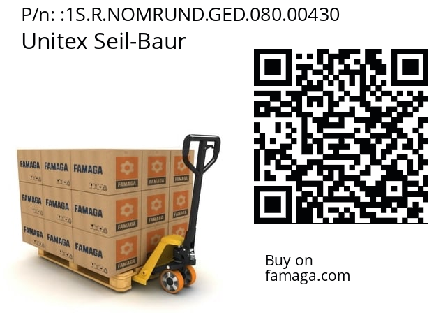   Unitex Seil-Baur 1S.R.NOMRUND.GED.080.00430