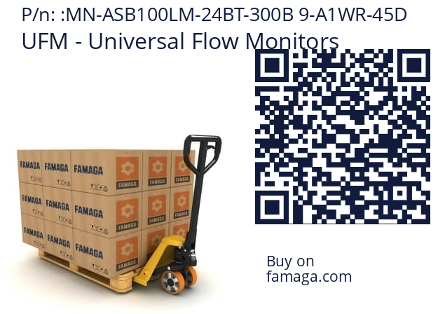   UFM - Universal Flow Monitors MN-ASB100LM-24BT-300В 9-A1WR-45D
