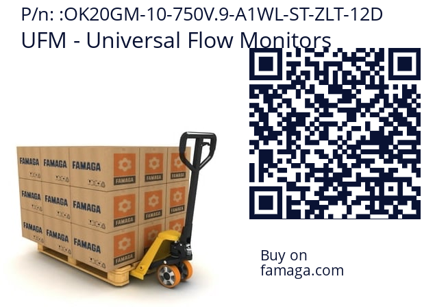   UFM - Universal Flow Monitors OK20GM-10-750V.9-A1WL-ST-ZLT-12D