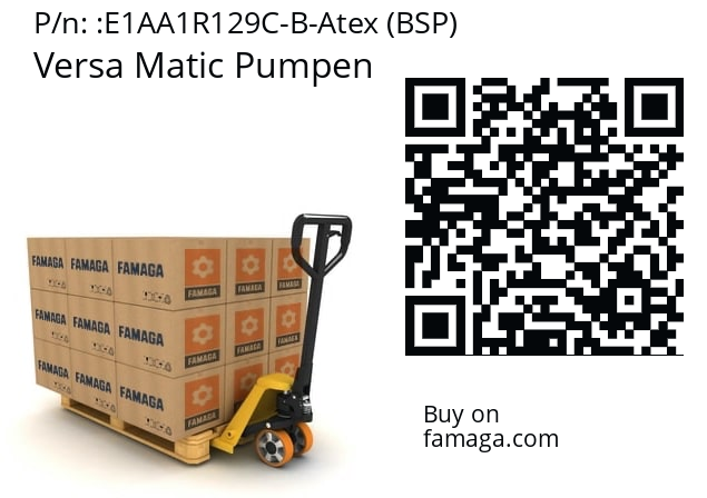   Versa Matic Pumpen E1AA1R129C-B-Atex (BSP)