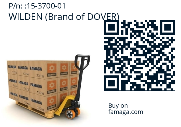   WILDEN (Brand of DOVER) 15-3700-01
