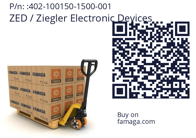 Ballast  ZED / Ziegler Electronic Devices 402-100150-1500-001